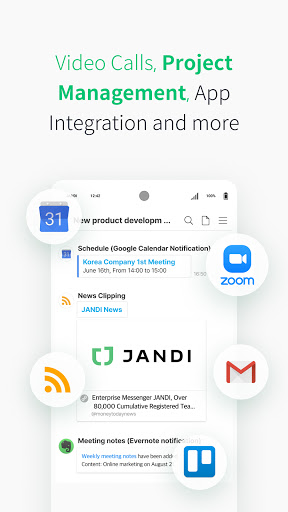 JANDI - Collaboration at Work Screen 3