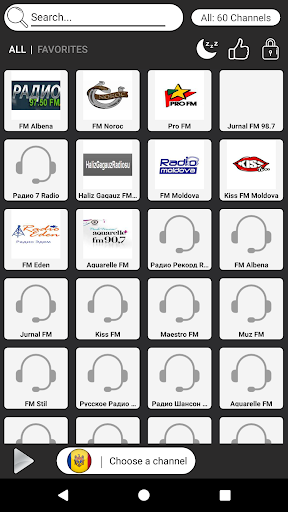 Android application Moldova Radio Stations - AM FM screenshort