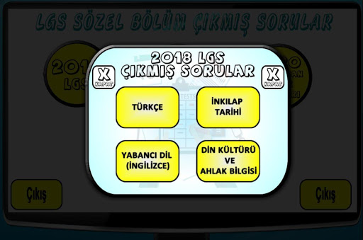 LGS Sözel Bölüm Çıkmış Sorular Screen 2