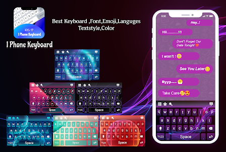 Keyboard iOS 17 - iPhone Emoji