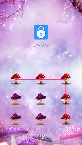 Android application AppLock Theme Magical Forest screenshort
