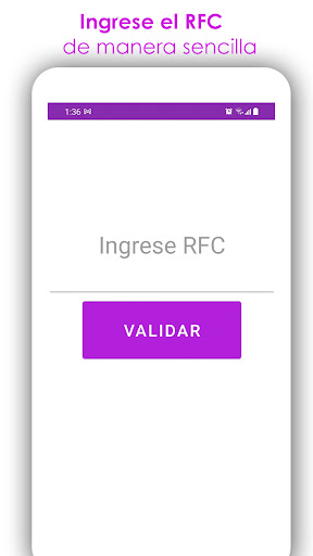 Valida RFC en SAT