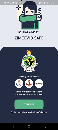 ZimCovid Safe Screen 3
