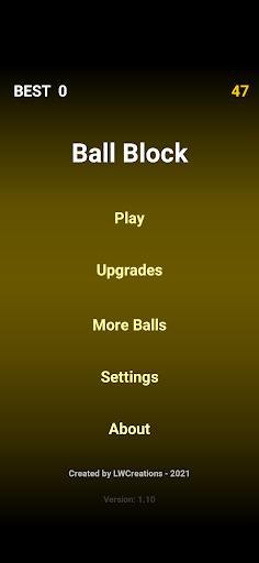 Android application Ball Block screenshort