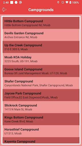Utah National and State Parks