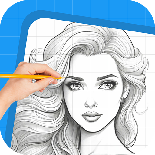 DrawFlow - Pencil Photo Sketch logo