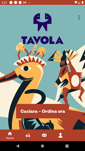Android application Tavola screenshort