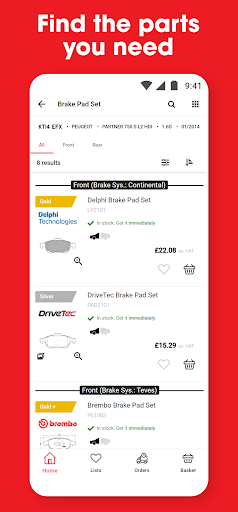 GSF Trade App Screen 3