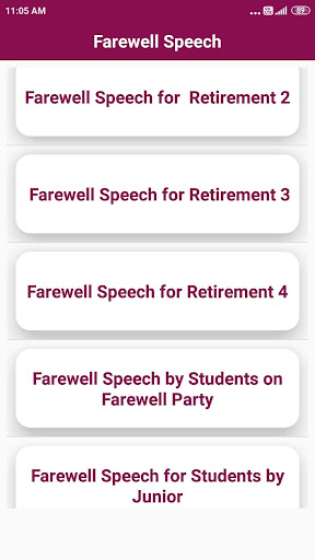 English Speech App Screen 3