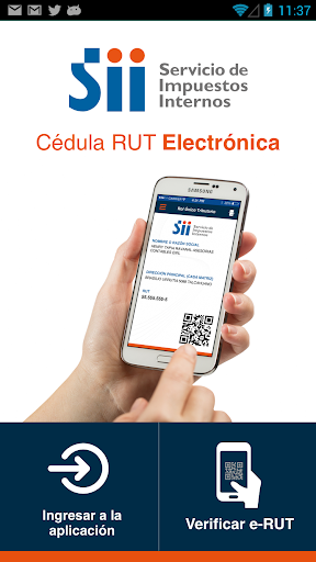 e-RUT Cédula RUT Electrónica Screen 2