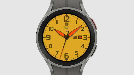 IWF Pilot Pro II watch face. Screen 3