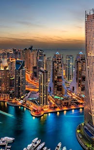 Dubai Live Wallpaper Screenshot