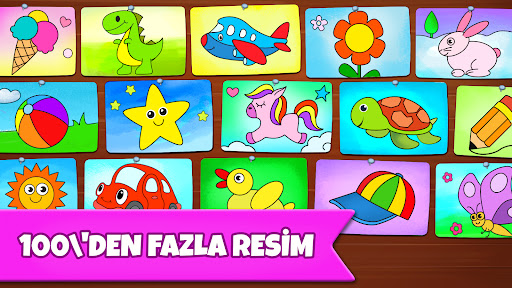 Çizim Oyunları: Çizim ve Renk ekran görüntüsü