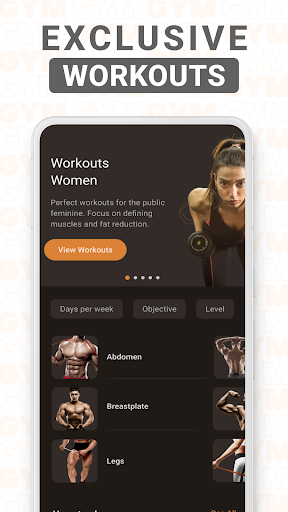 Screenshot of Gym WP - Workout Tracker & Log
