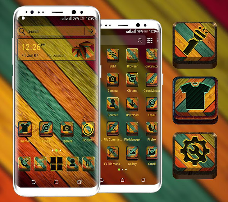 Colorful Stripes Theme - 2.9 - (Android)
