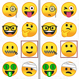 Icon image Find the difference - Emoji