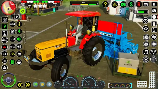 現代拖拉機遊戲拖拉機 3d