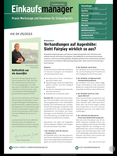 Der Einkaufsmanager Screen 2