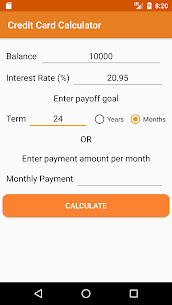 Credit Card Interest Calculator: For Pc [free Download On Windows 7, 8, 10, Mac] 1