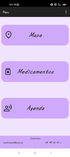 Android application NitroHealth screenshort