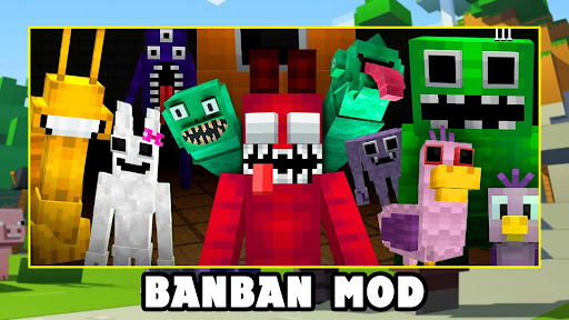 Garten of Banban Mod Minecraft