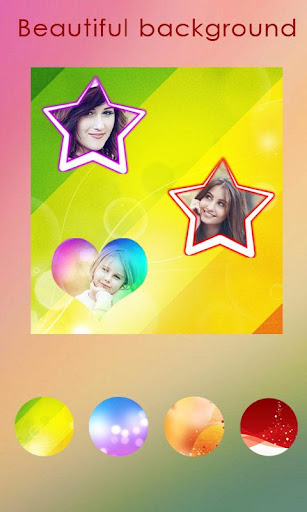 Photo Bubble Collage