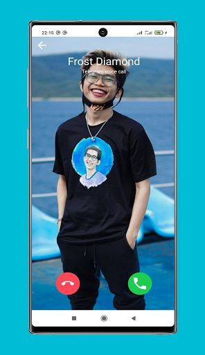 Android application Frost Diamond Call You - Fake screenshort