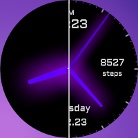 EY12 Purple Glow Watchface