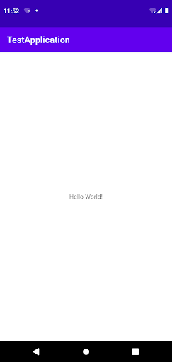 Test Application Screen 2