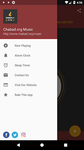 Chabad.org Jewish Music Screen 2