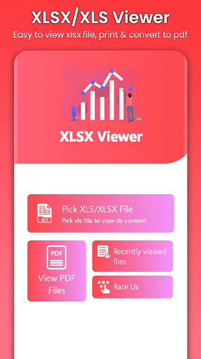 Android application XLSX Viewer: XLSX to PDF screenshort