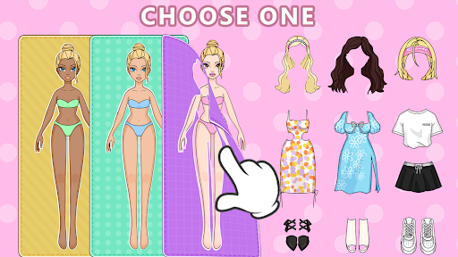 Magic Paper Dolls Dress Up DIY screenshot 13