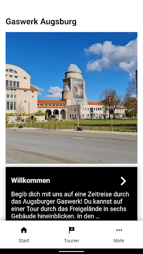 Android application Gaswerk Augsburg screenshort