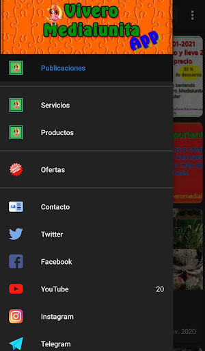 Vivero Medialunita Screen 2