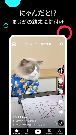 Game screenshot TikTok - 動画、LIVE配信、フィルター、動画編集 apk download
