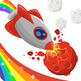 Rainbow Rocket - Color Match Mayhem icon
