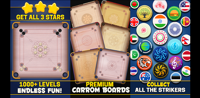 Carrom Club : A Disc Pool Carrom Board Multiplayer