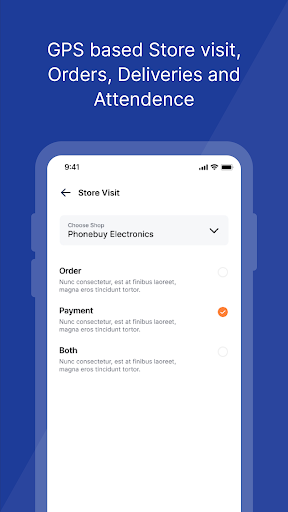 FOS - Sales Screen 3