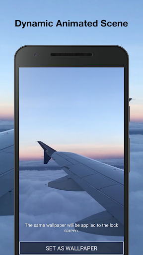 3d Airplane Live Wallpaper Screen 2