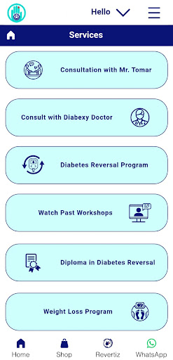 Diabexy Screen 3
