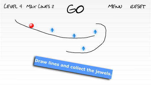 Android application Physics Drawing screenshort