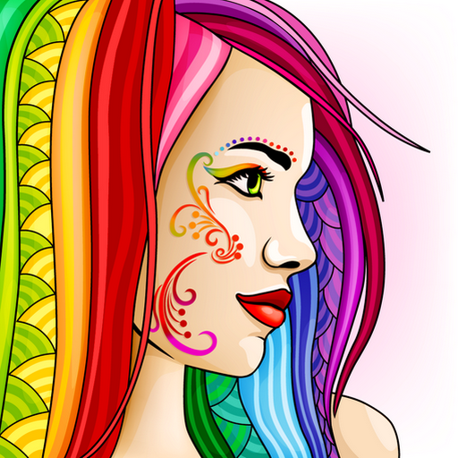 ColorSky: adult coloring book