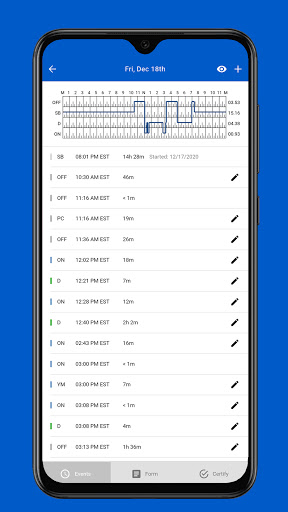 Android application UNITY ELD screenshort