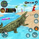下载 Animal Crocodile Attack Sim 安装 最新 APK 下载程序