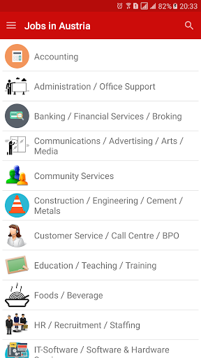 Jobs in Austria Screen 2