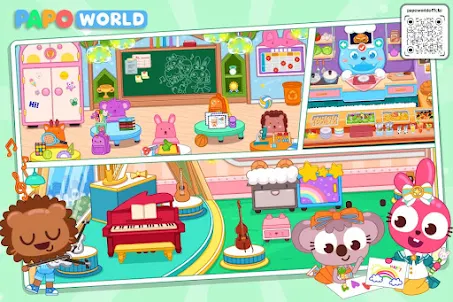 泡泡小鎮：寶寶樂園-模擬過家家遊戲