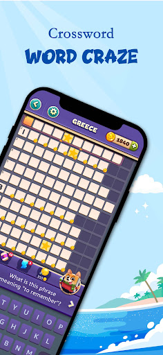 Android application Word Craze - Trivia Crossword screenshort