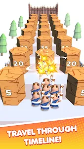 Capybara Run: Warriors Race