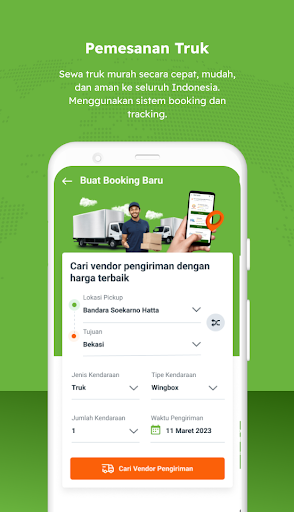 gKargo Consignee Screen 2