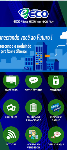Android application Eco Fibra screenshort